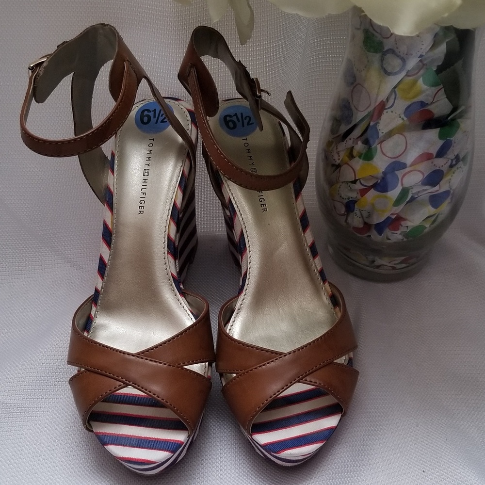 Tommy Hilfiger Wedged Sandals